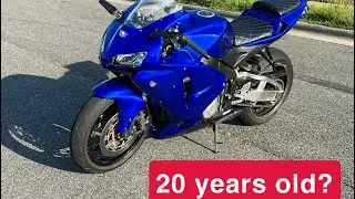 20 Year Old Motorcycle Ride And Review!! {2006 Honda CBR 600RR)