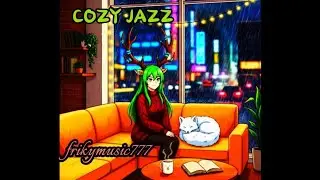 Rainy Night Jazz & Reading 📖 | Cozy Coffee Shop Ambience | Jazz Relajante y Lluvia