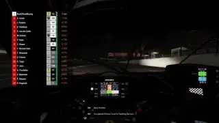 Simracing Acc Silverstone night race Wet conditions fanatec F1 wheel in the Lexus from the back 🔥