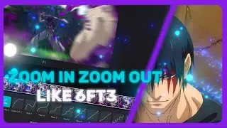 Zoom in Zoom Out like @6ft3 | Cap Cut AMV Tutorial | Easy Method !
