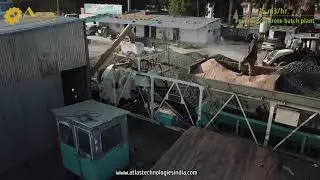 Portable concrete batch plant 15 cbm/hr. | Concrete mixer exporter
