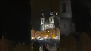 Beautiful Prague city with amazing Astronomical clock,Czech Republic #astronomicalclock #pragueworld