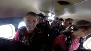 Tandem Skydiving! Eric from Grantville, GA at Skydive Georgia!