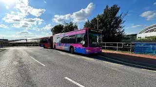 *WITHDRAWN* Full Journey On 25 Mercedes-Benz Citaro Bendy Bus 108 (BD57WDL) Togetherness