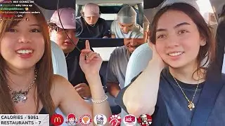 A2guapo Takes TWO Burgers w/ Sakura Arky Syanne (Doug Doug Challenge) | NoPixel Clips