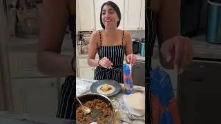 Making beef empanadas with my family.