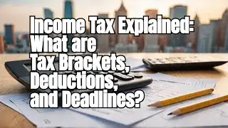 Income Tax Explained: What are Tax Brackets, Deductions, and Deadlines?