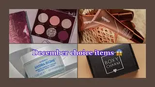 Boxycharm December 2022 Base & Premium choice sneak peek #boxycharm #boxycharmspoilers #boxypremium