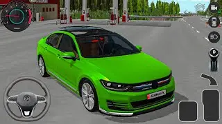 Yeşil Passat S&uuml;r&uuml;ş Sim&uuml;lat&ouml;r Oyunu  - Pasat City Araba Oyunu - Android GamePlay
