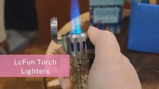 LcFun Torch Lighters Review | Triple Jet Flame Butane Lighter