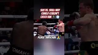 Size vs. Skill: Why Canelo Couldn&rsquo;t Catch Him 🏃&zwj;♂️💨 #boxing #canelo #crawford #shorts #boxingnews