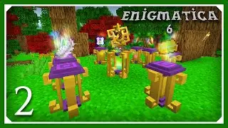 Enigmatica 6 Modpack | Ars Nouveau Belt of Levitation! | E02 | 1.16.4 Modpack