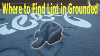 Grounded Lint Location - Where to find Lint and how to Create Lint Rope Grounded *Tutorial