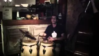 Congas solo Mario Principato 3et on Mambo Influenciado