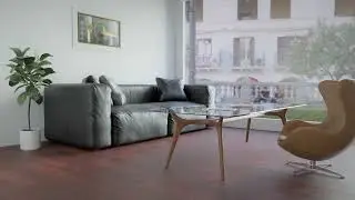 Interior render in blender 2.9 | animation