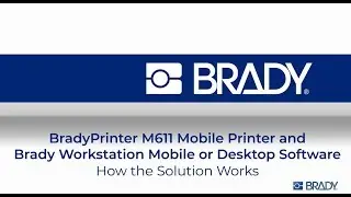 BradyPrinter M611 и приложение Express Labels: как это работает