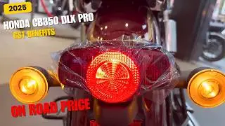 2025 New Honda CB350 DLX PRO Full Review 🔥| Better Than Classic 350? 🤔 Rs 20000 GST Benefits
