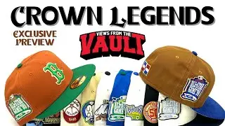 LEGENDARY CROWNS!  Exclusive preview of Crown Legends newest New Era fitted hats!