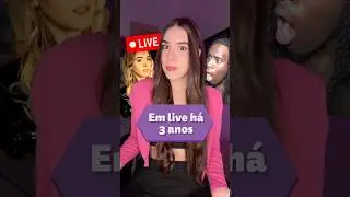 Essa streamer t&aacute; em live h&aacute; 3 ANOS?! 😳 #twitch #streamer #kaicenat #emilycc