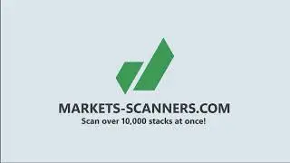 Moving average crossover price scanner tool