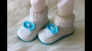 İki şişle çok kolay Kız / Erkek bebek botu yapımı // bebek patiği