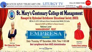 St. Mary's Centenary College of Management I (HAES) I National Level MANAGEMENT FEST EMPRESA