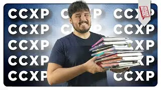 TUDO o que comprei e ganhei na CCXP 2025!