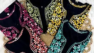 Lucknowi Chikankari kurti / Chikankari fashion/ chikankari kurti / kurta 