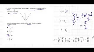 6th Grade STAAR Math Test Prep: TEA Released Questions 5 - 8