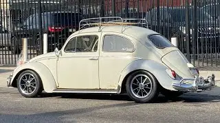 Cold Start And Drive 1964 VW Beetle