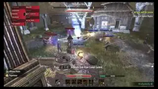 Thunder Slugs teach the Scrub emperor a lesson in an even numbers fight - Elder Scrolls Online