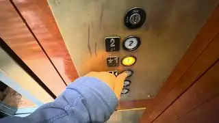 Dover hydraulic glass elevator at the Center Court, Crabtree Valley Mall, Raleigh NC Part 2 (2025)