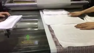 JC 26E 210mm Diameter Calendra Sublimation Roller Heat Press Machine