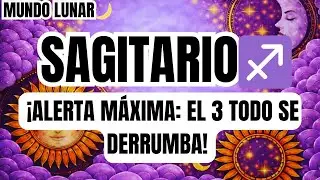 SAGITARIO♐ES GRAVE 😐💔 ¡EL MARTES 3 TU VIDA CAMBIA PARA SIEMPRE! MIRA ESTO.