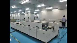 Big size touchsensor laminator | touchfoil laminating production line | optical bonding production