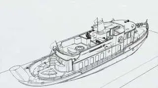 Designing an 80' Classic River Boat