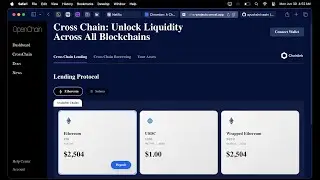 OpenChain: Cross Chain Lending and Borrowing Protocol, Powered by Chainlink