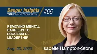 Removing Mental Barriers to Successful Leadership - Isabelle Hampton-Stone