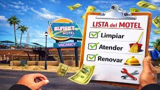 PRIMER CONTACTO GESTIONANDO UN MOTEL  / SUNSET MOTEL /GAMEPLAY ESPA&Ntilde;OL