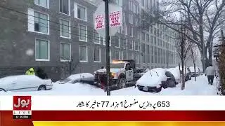 Deadly Cold in the USA | 71 People Dead Due to Extreme Weather | Weather Latest Update | BOL News