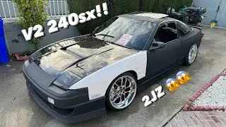 2JZ-GTE 240sx Full Build BREAKDOWN!!