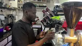 Only for the love of coffee watch this video #lattearts  #coffeevideo #king_barista1 #fypyoutube