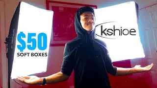 Kshioe Softboxes Unboxing: Best Cheap Lighting?