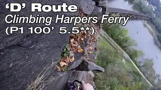 Climbing 'D'Route 5.5** Trad Rock Climbing