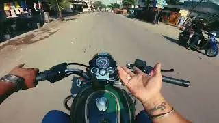 Why Stock Handlebar is Best? Royal Enfield Bullet 350 BS6