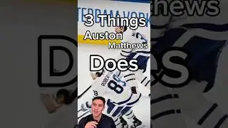 The 3 Standards Behind Auston Matthews&rsquo; Lethal Shot