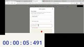 Google maps speedrun