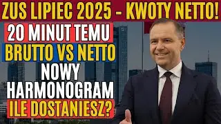Lipiec 2025: Ile dostaniesz z ZUS? Brutto &rarr; Netto &ndash; harmonogram i wyliczenia emerytur