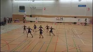 Twirlteam A Junior Excelsior Dalfsen Overijssels Kampioenschap Vroomshoop 2024