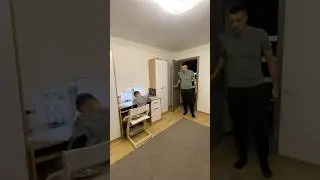 Magic Wand: Dance Mode Activated Funny family #comedy #funnyvideo #humour #dad and son